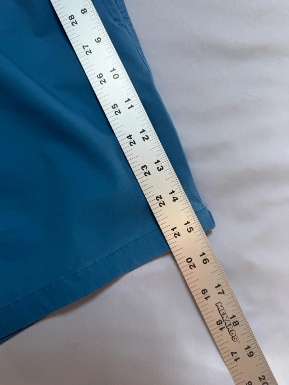 Bonobos Riviera Recycled Swim Trunks Mens L 7in Sun Faded Sea Blue NWOT
